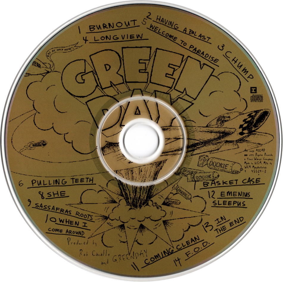 dookie by green day disk